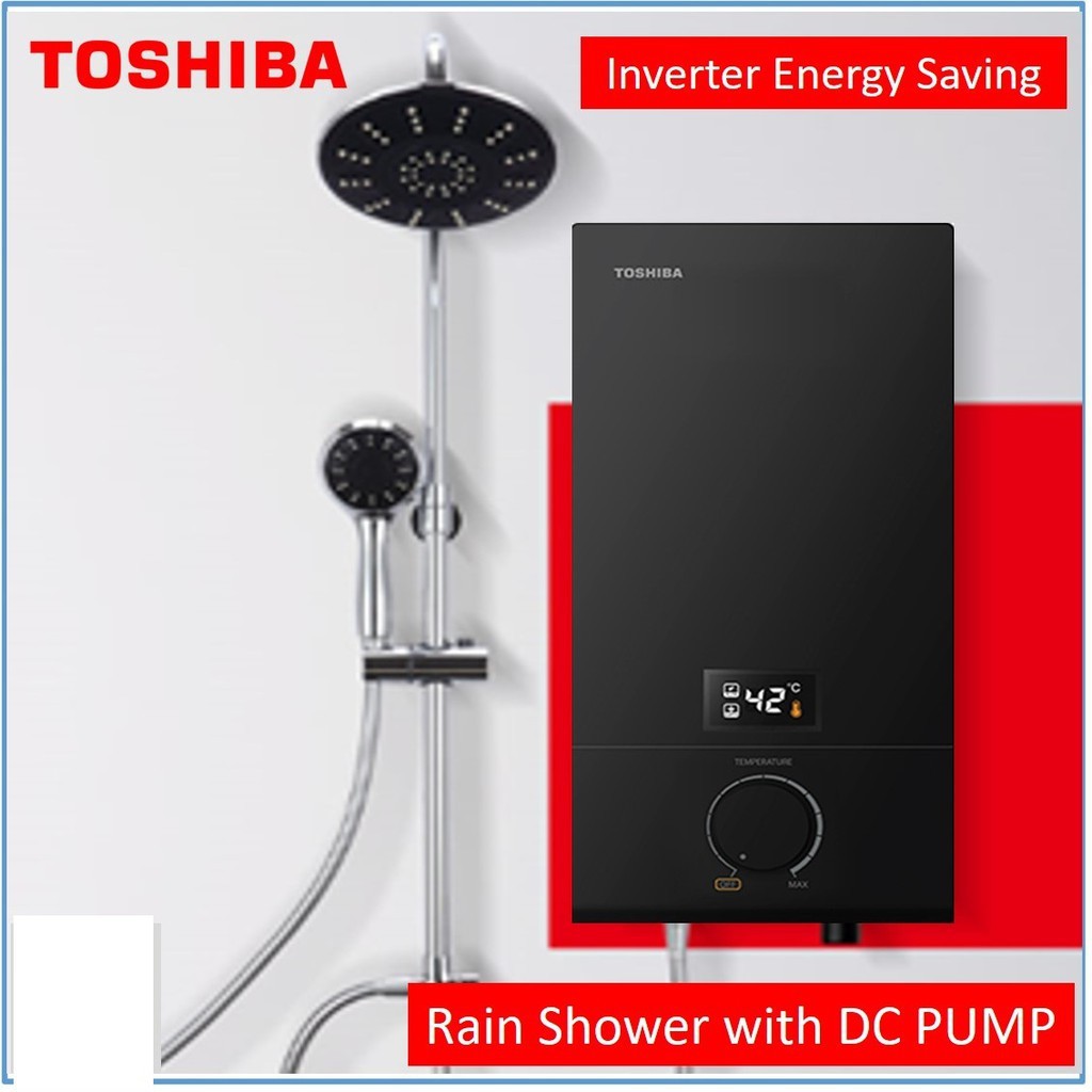 Toshiba DC PUMP Inverter Water Heater DSK38S3MW/DSK38ES3MBRS Rain