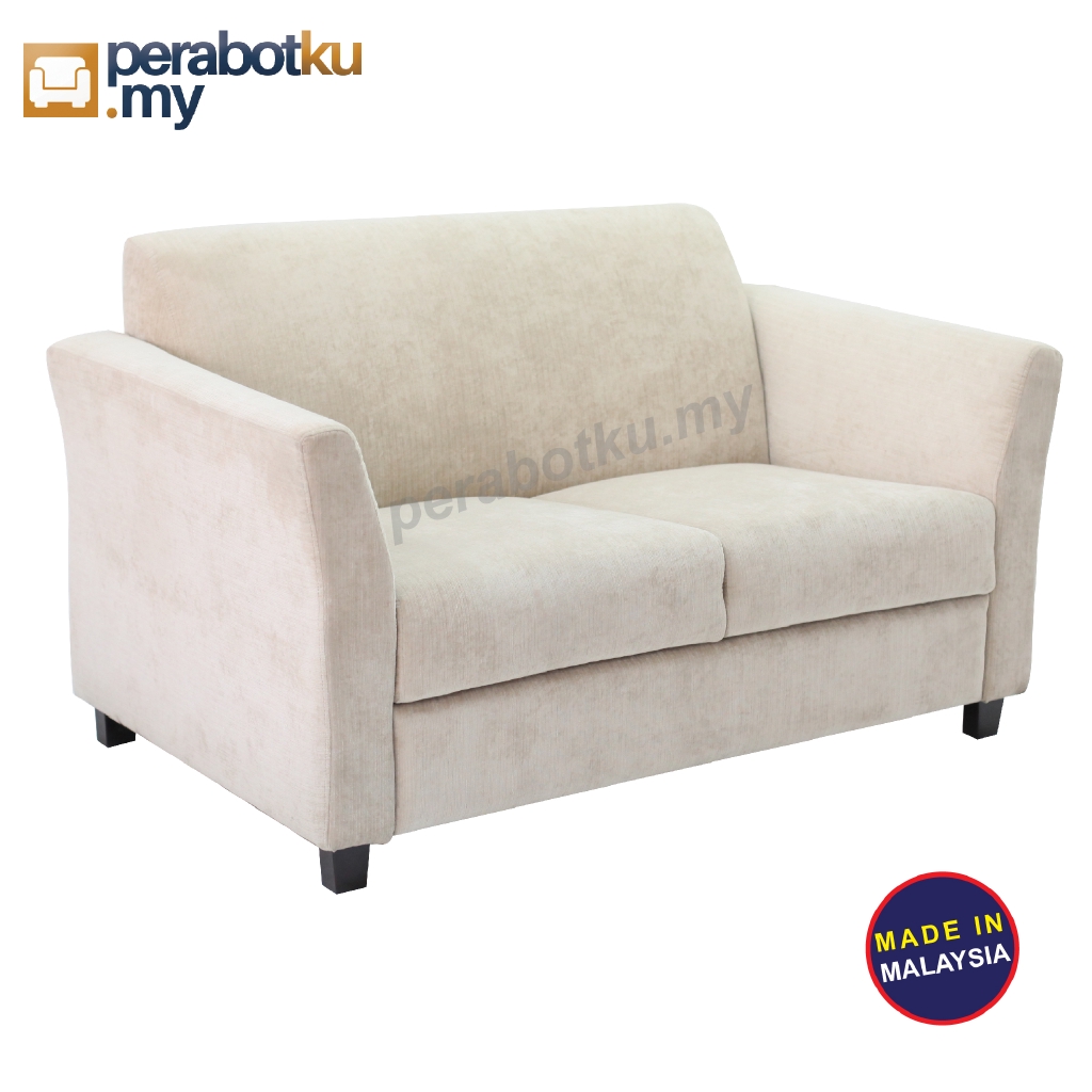 SOFA 2 SEATER / EXTRA COMFORTABLE / SOFA MURAH / MALAYSIA MADE SOLID