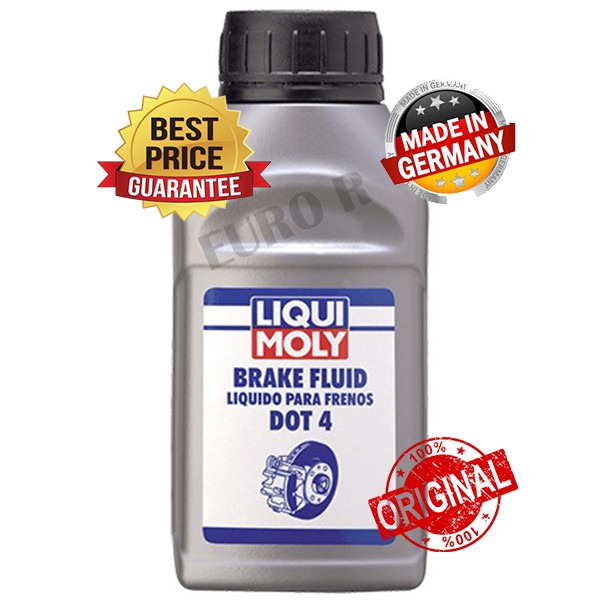 LIQUI MOLY BRAKE FLUID DOT 4 ( 100 ORIGINAL ) 300ML Shopee Malaysia
