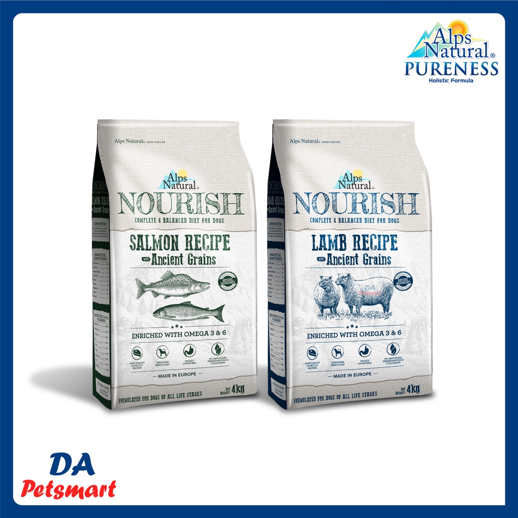 Alps Natural Nourish Dog Dry Food 4kg Shopee Malaysia