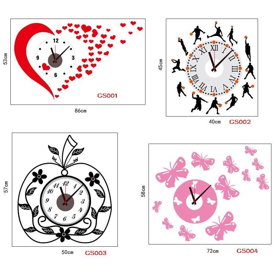 Decoration for Wall Clock + Sticker Shopee Malaysia
