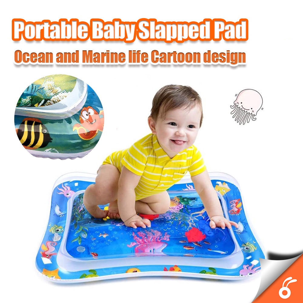 6125 BABY SLAPPED PAD Water Mat Cushion Prone Pat Playmat Water Play