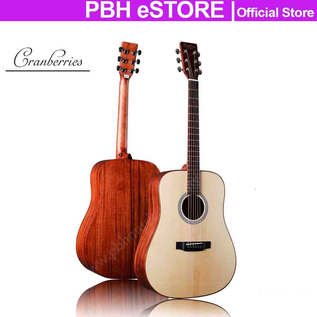 Cranberries Premium Full Solid Spruce Top Solid Mahogany Back and Side
