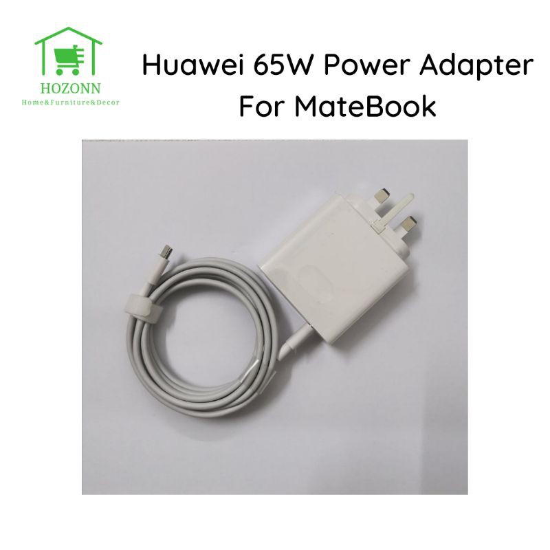 HUAWEI 65W MateBook Power Adapter with Dual USBC Port UK PIN Laptop