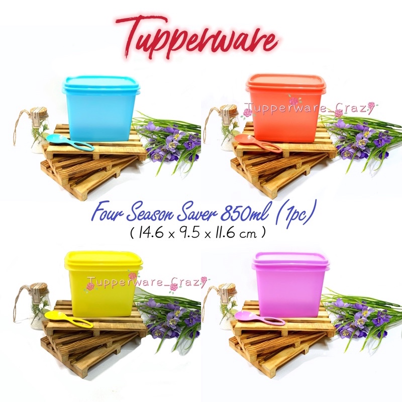 Tupperware Four Season Saver 850ml/ Tupperware Shelf Saver 850ml (1pc