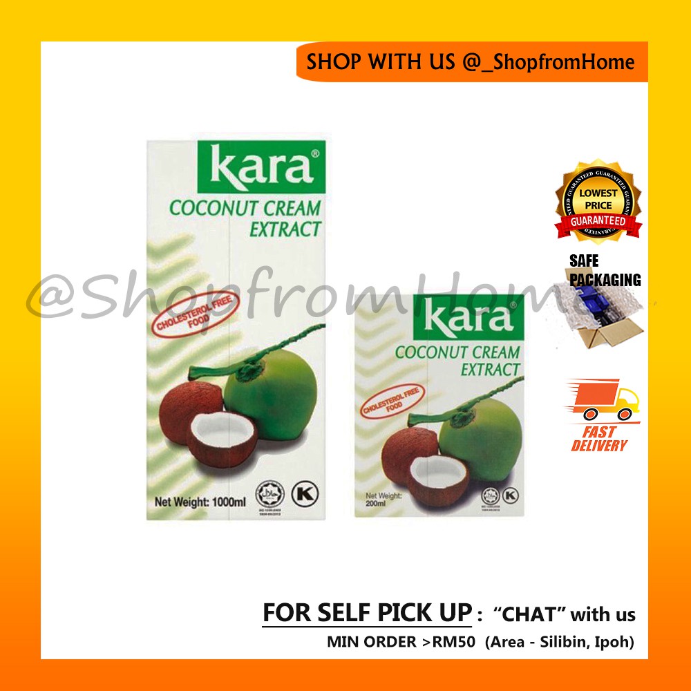 Kara Coconut milk 1L/200ML Shopee Malaysia