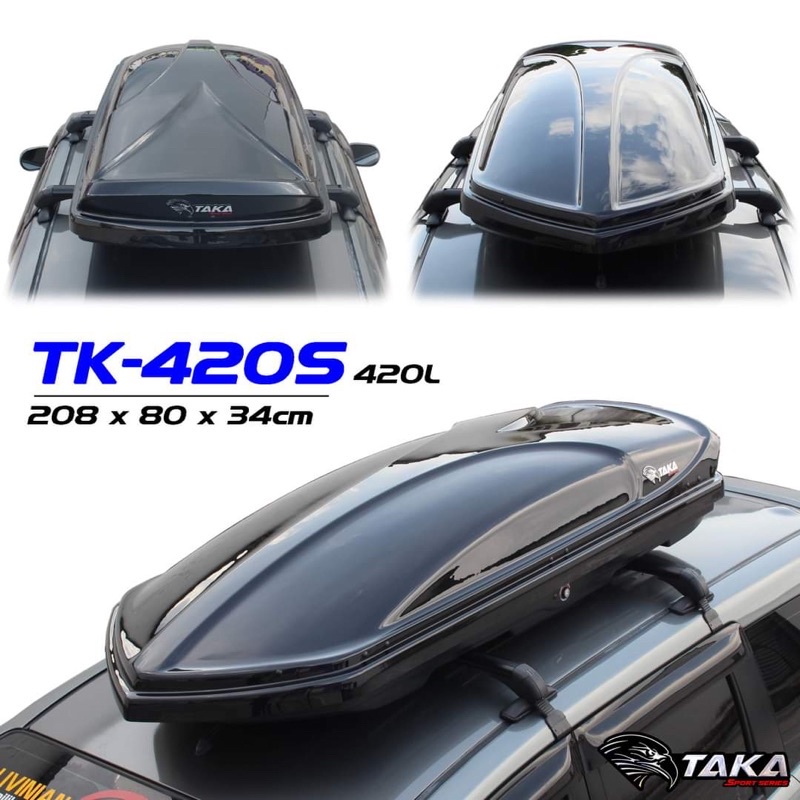 TAKA TK420S 420L RoofBox Car Roof Box Shopee Malaysia