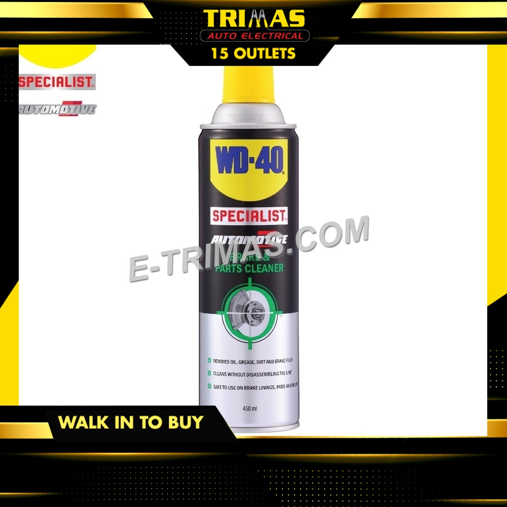 WD-40 Specialist Automotive Car Brake Parts Cleaner Lubricant Spray