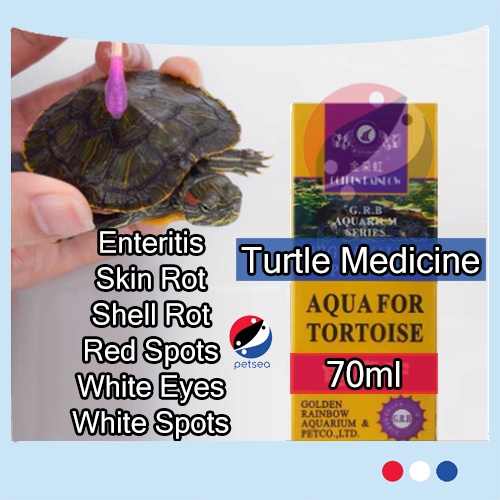 PETSEA Turtle Medicine 乌龟药 Tortoise Supplement Tortoise Shell Care Turtle Eye Drop Tortoise
