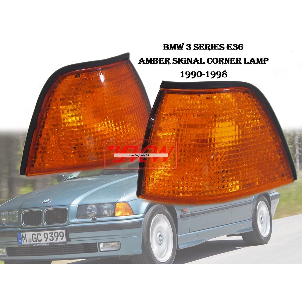 BMW E36 3 SERIES New Facelift 19901998 Amber Signal Corner Lamp Corner