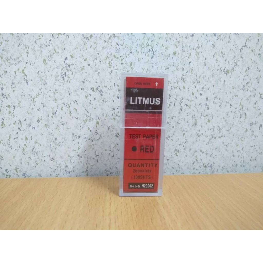 Litmus Paper (Blue/ Red), 100pcs Shopee Malaysia