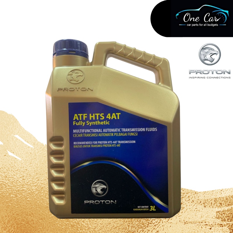 Proton ATF HTS Auto Gear Oil (3L) Fully Synthetic SAGA VVT 2019ABOVE