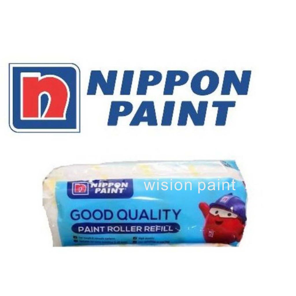7" NIPPON ROLLER REFILL ( FOR WATER BASED PAINT ) Shopee Malaysia