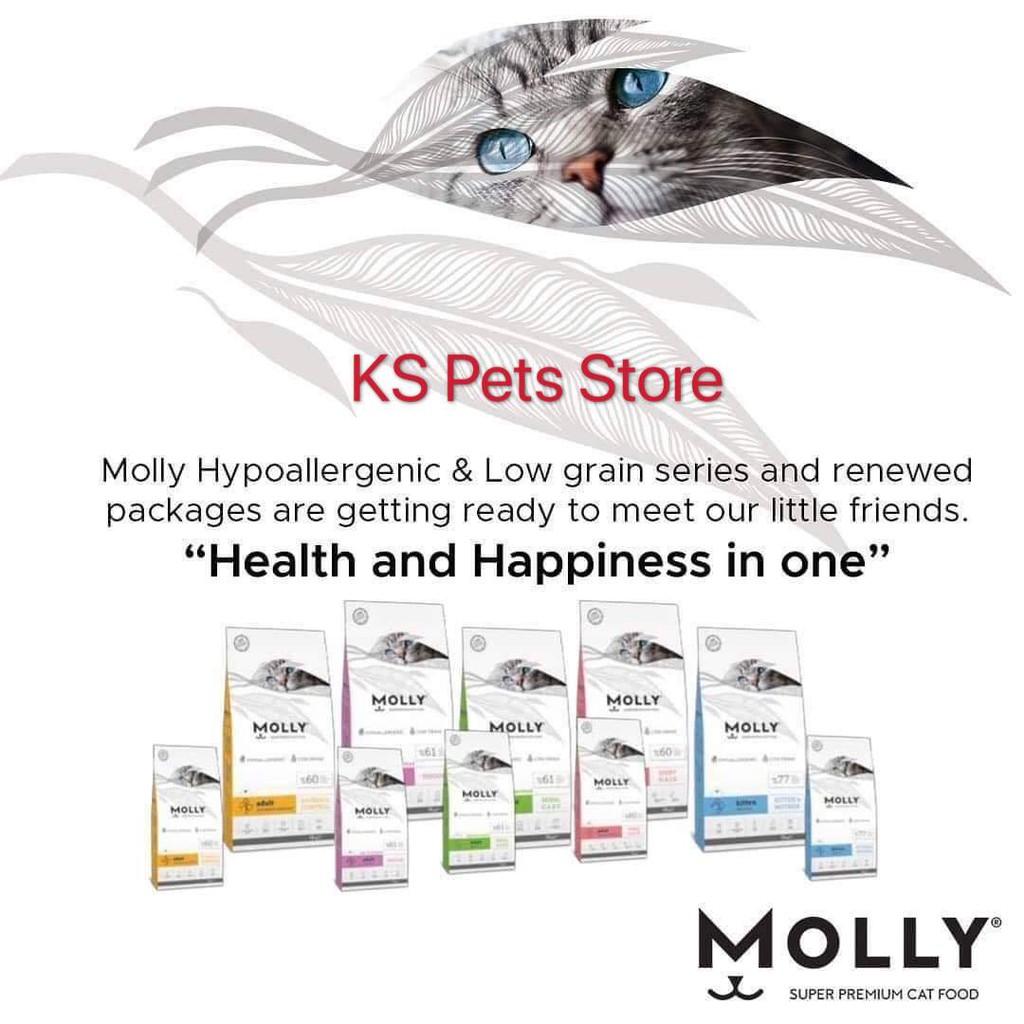 MOLLY Super Premium Cat Food 15kg (Made In Turkey) （EXP 08/2022
