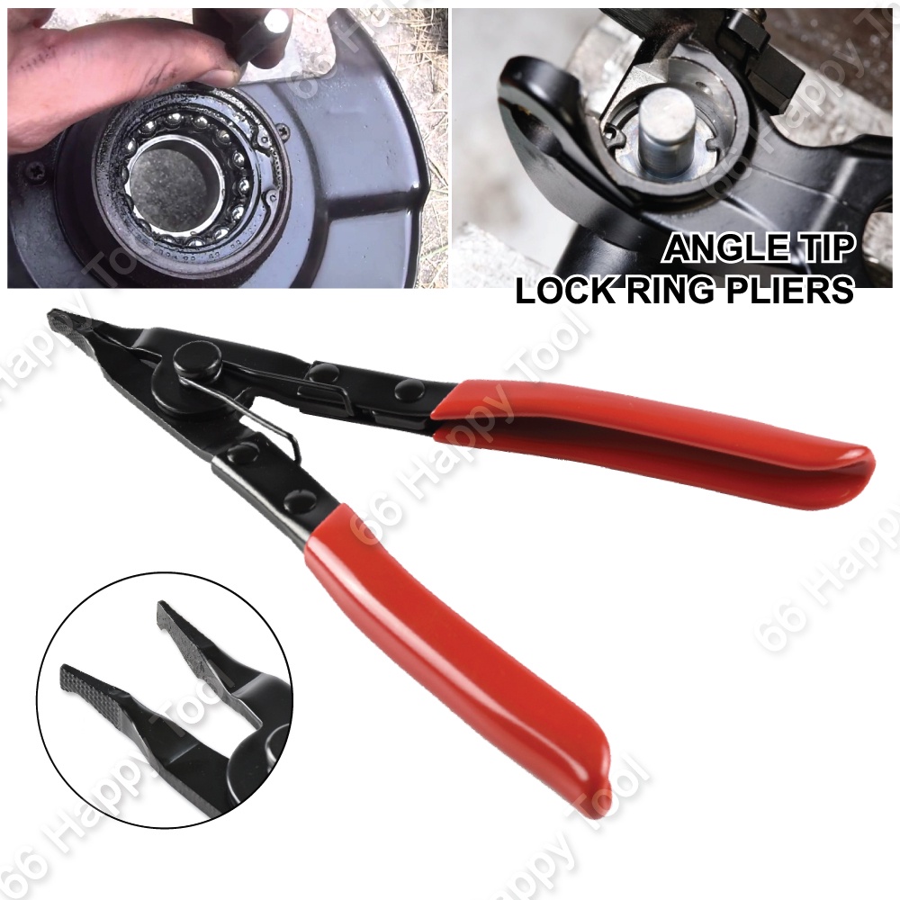Angle Tip Lock Ring Pliers Automotive Spread Snap Rings Spring Circlip