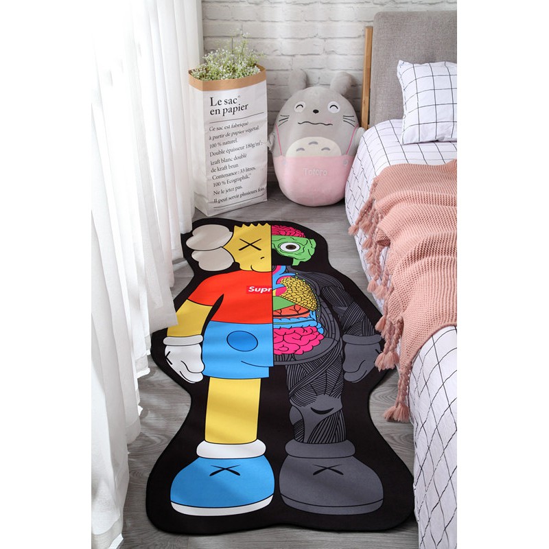 🚀Ready Stock🚀KAWS Carpet Supreme Floor Mat Uniqlo Water Absorption