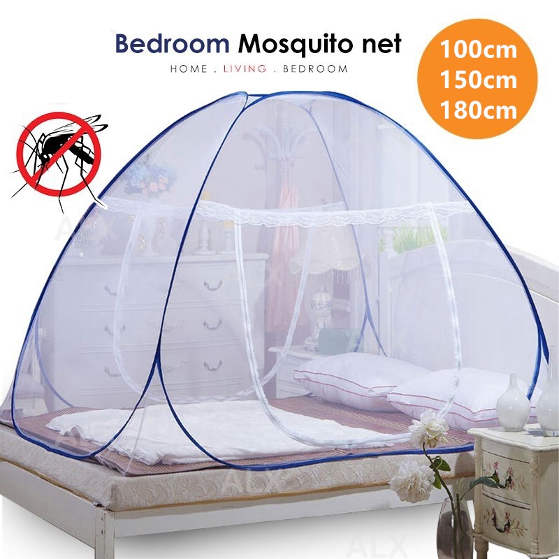 Self Foldable Mosquito Net 2 Door Kelambu Nyamuk 100cm