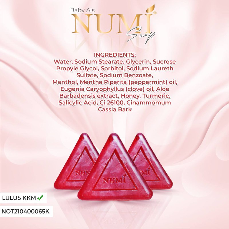 ( ORIGINAL HQ ) NUMI SKINCARE NUMI AIS SABUN PENCUCI MUKA JERAWAT READY