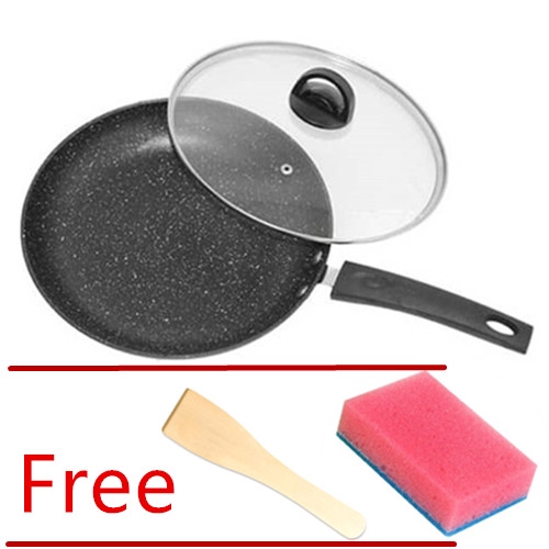Marble Stone High Quality NonStick Star Frying Cooking Wok Pan 26cm