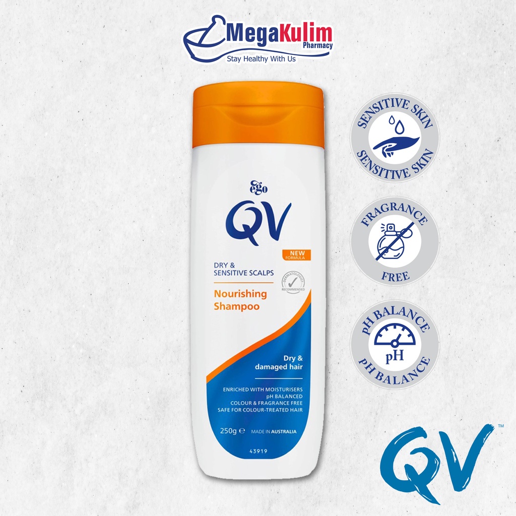QV Hair Nourishing Shampoo 250g Shopee Malaysia