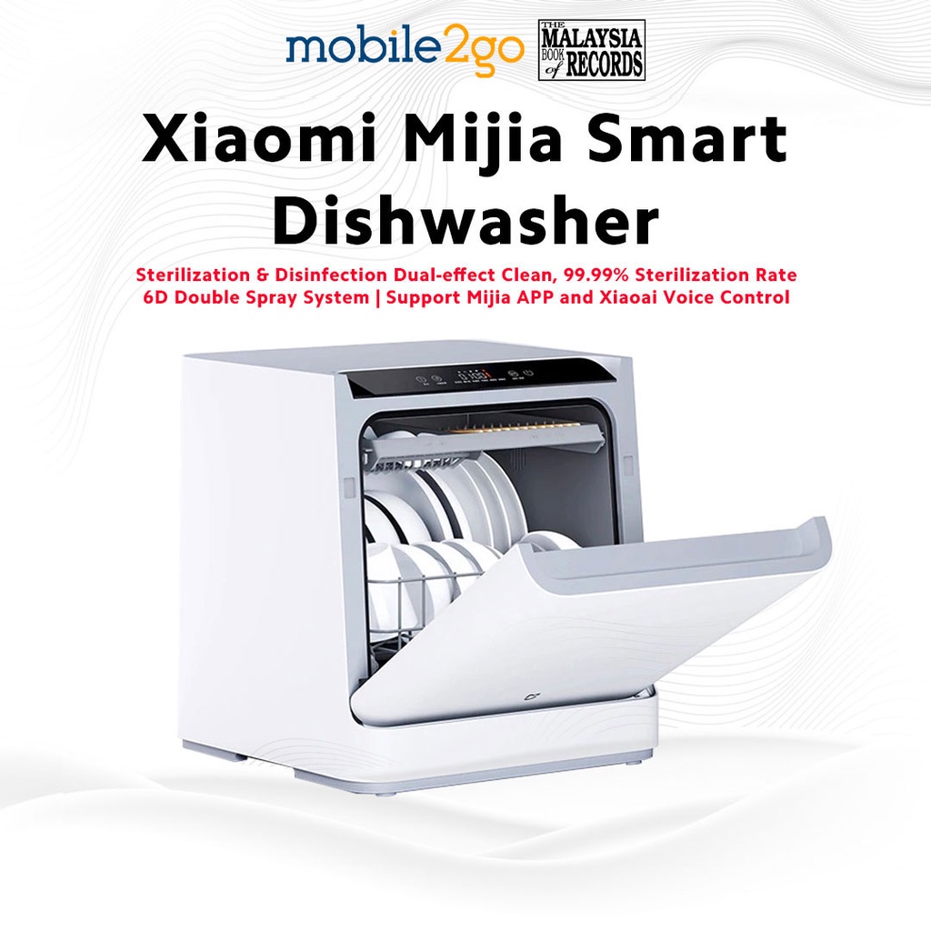 Xiaomi CN Version Mijia Smart Dishwasher Shopee Malaysia