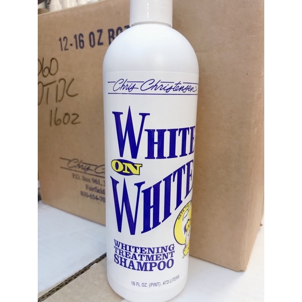 Chris Christensen white on white 16 oz Shopee Malaysia