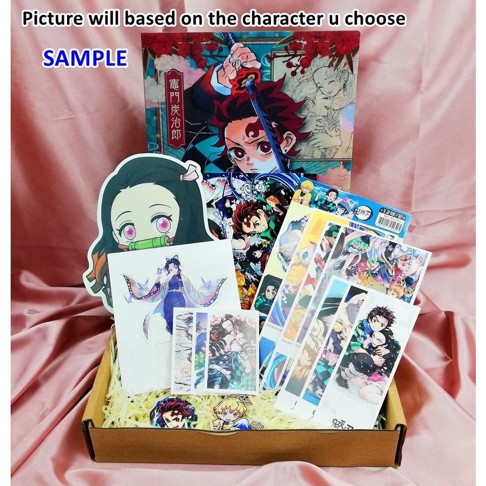 Demon Slayer Gift Box Birthday Gift Present Set Birthday Gift Set