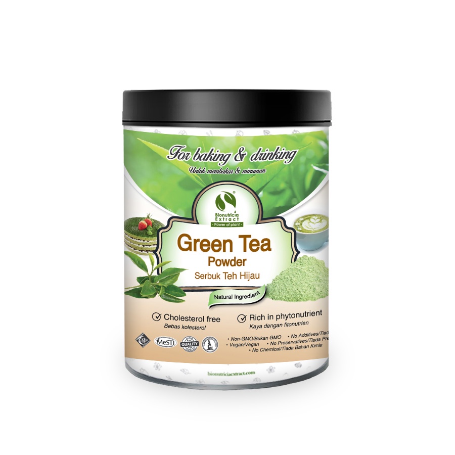 Green Tea Leaf Powder High in Flavonoids, Boost Heart Health, Lower