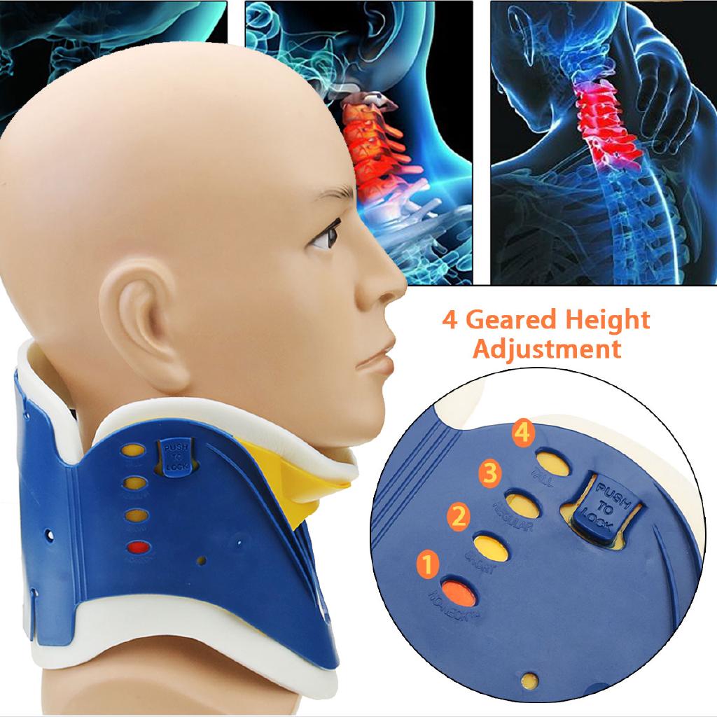 Cervical Traction Device Support Brace Adjustable Strecher