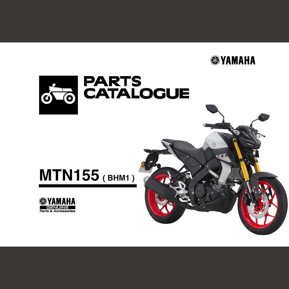 YAMAHA MT15 PARTS CATALOGUE MTN155 (BHM1) JUNE 2020 Shopee Malaysia