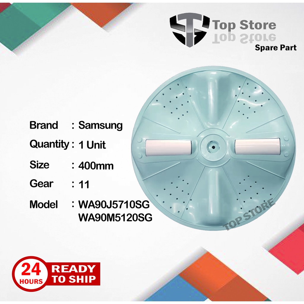 Samsung Washing Machine Pulsator 400mm Gear11 WA90J5710SG WA90M5120SG Shopee Malaysia