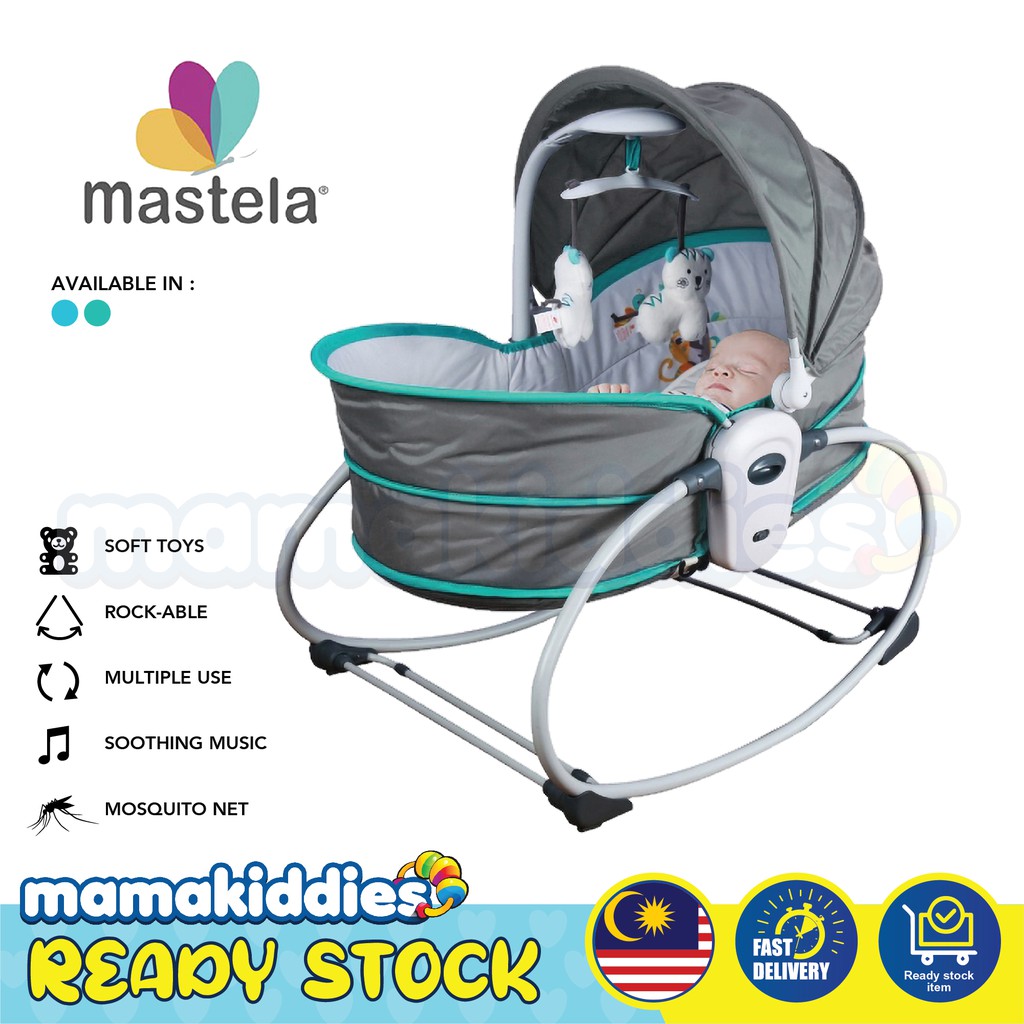Mastela 5 in 1 Rocker Bouncer New Born Music Sleeping Baby