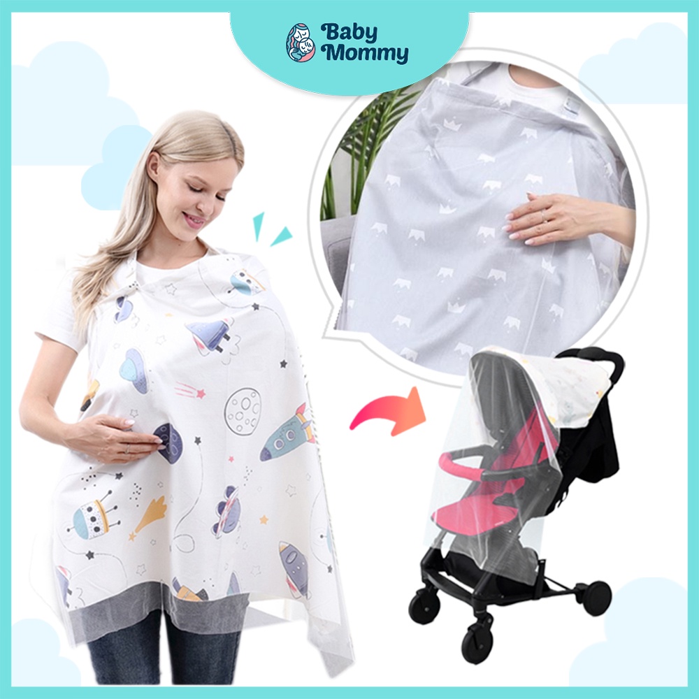 🇲🇾ReadyStock Nursing Cover Breastfeeding Cover Breast Feeding Towel