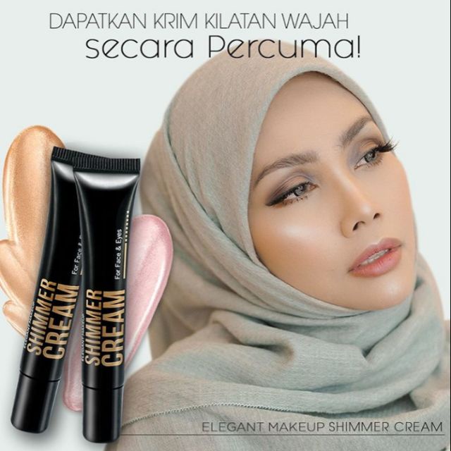 Shimmer Cream Sendayu Tinggi 12g Shopee Malaysia