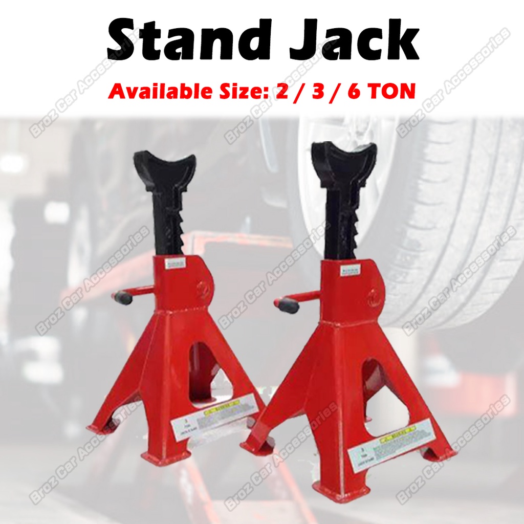 Heavy Duty Double Safety Car Jack Stands 2 TON 3 TON 6 TON Stand Jack