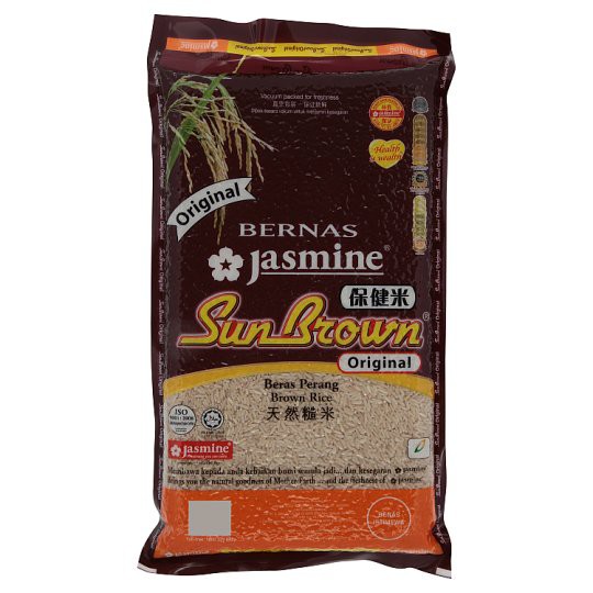 Jasmine Original Sun Brown Rice 2kg Shopee Malaysia