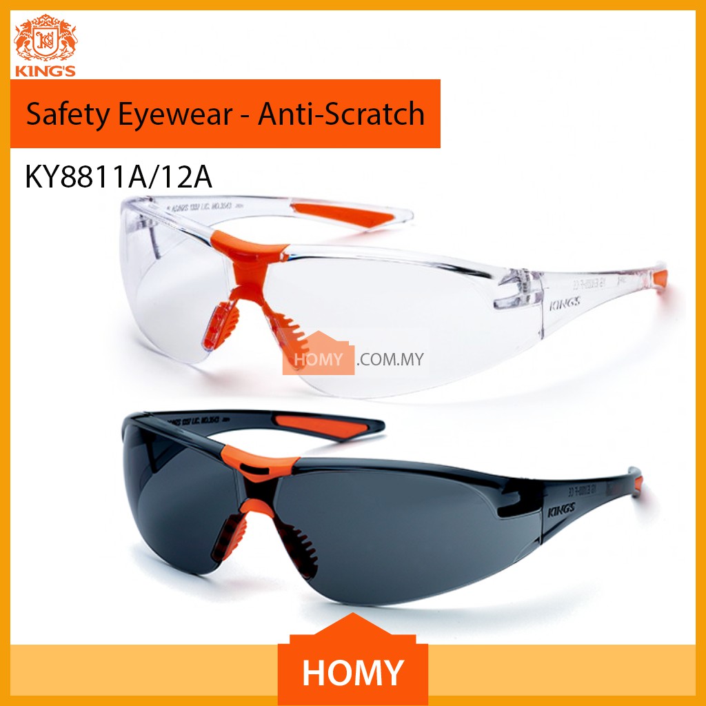King's Safety Eyewear Glasses KY8811A / KY8812A (Clear / Grey) Shopee