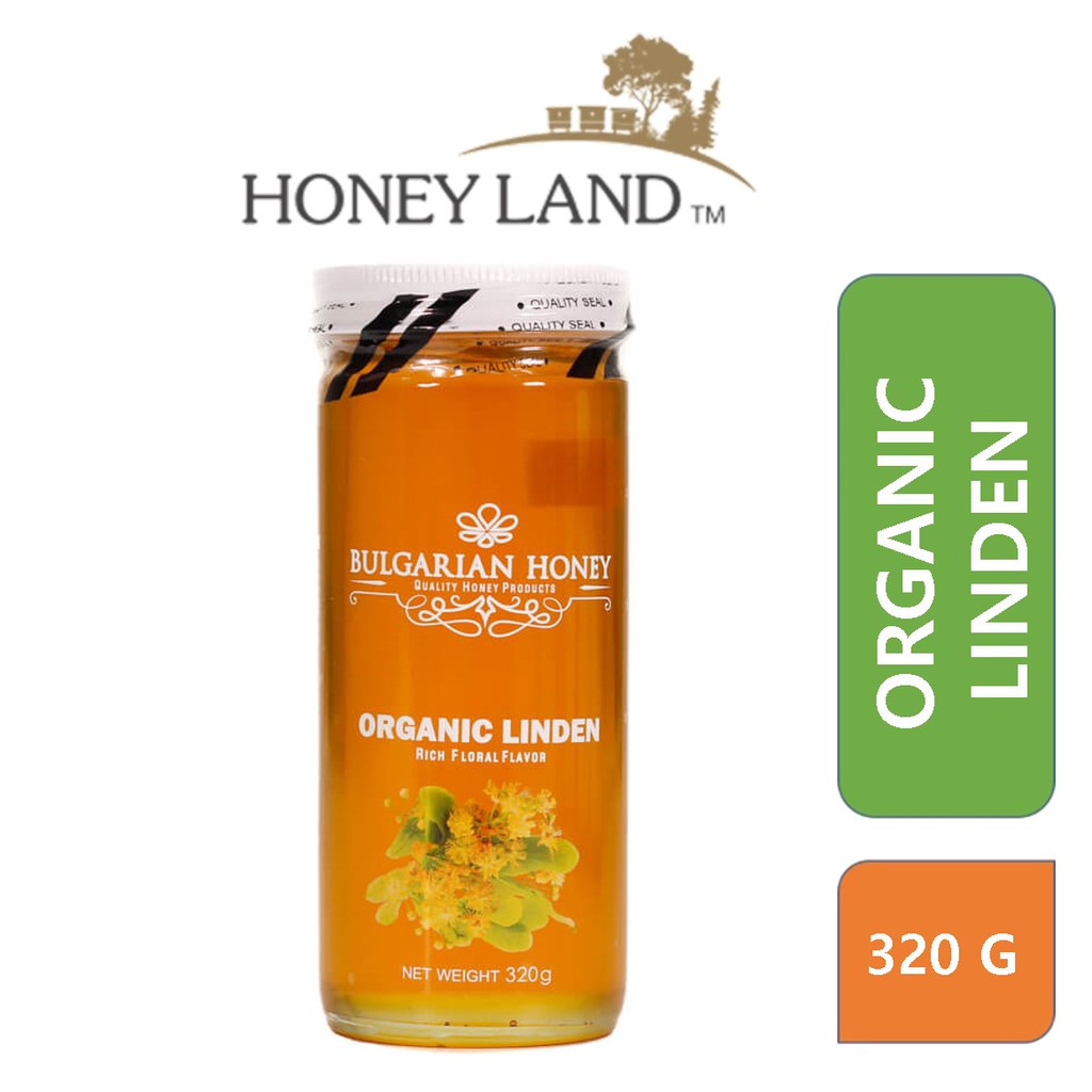Honey Land Bulgarian Organic Natural Linden Honey (320g) Shopee Malaysia