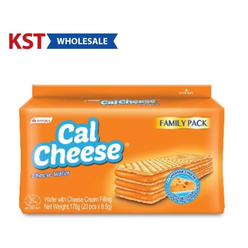 Mayora Cal Cheese Cheese Wafer 20 x 8.5g Shopee Malaysia