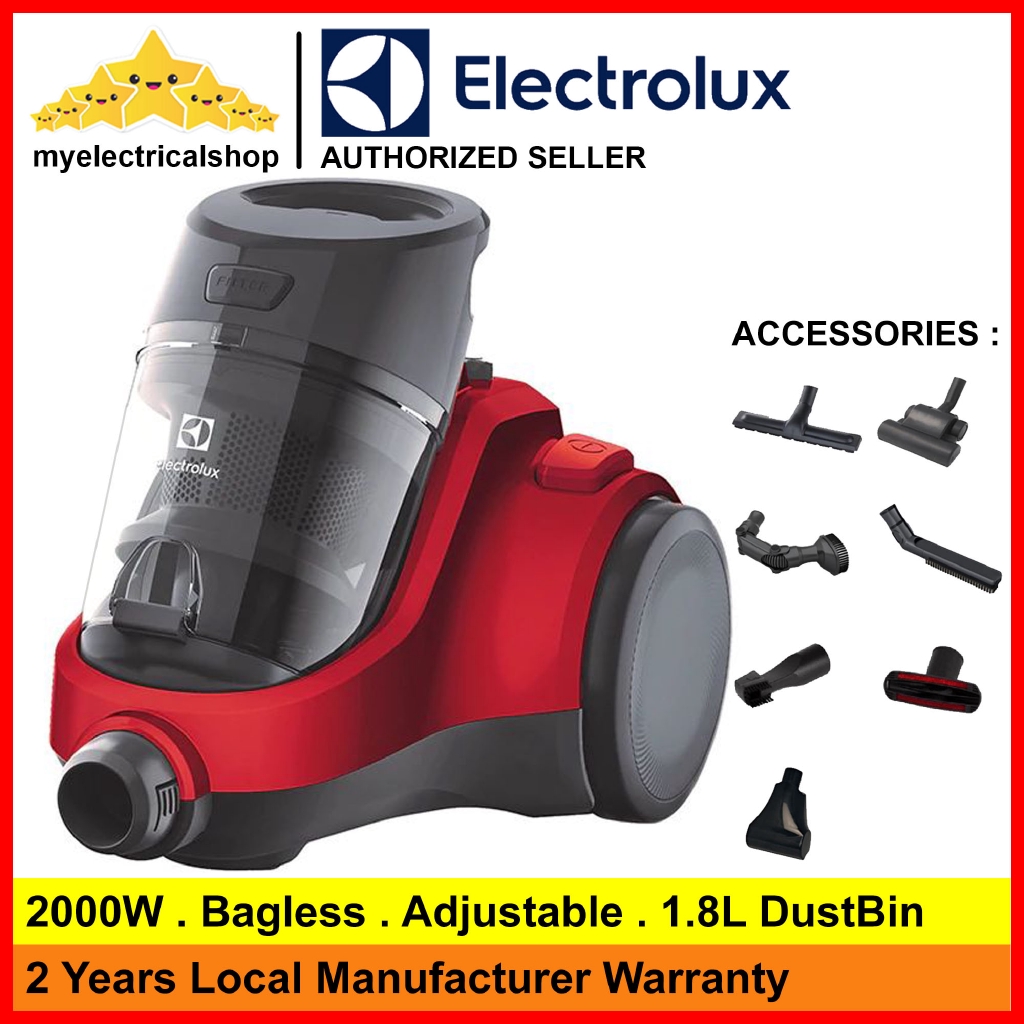 Electrolux Bagless Vacuum Cleaner Ease C4 EC416CR / EC416CR ( 2000W