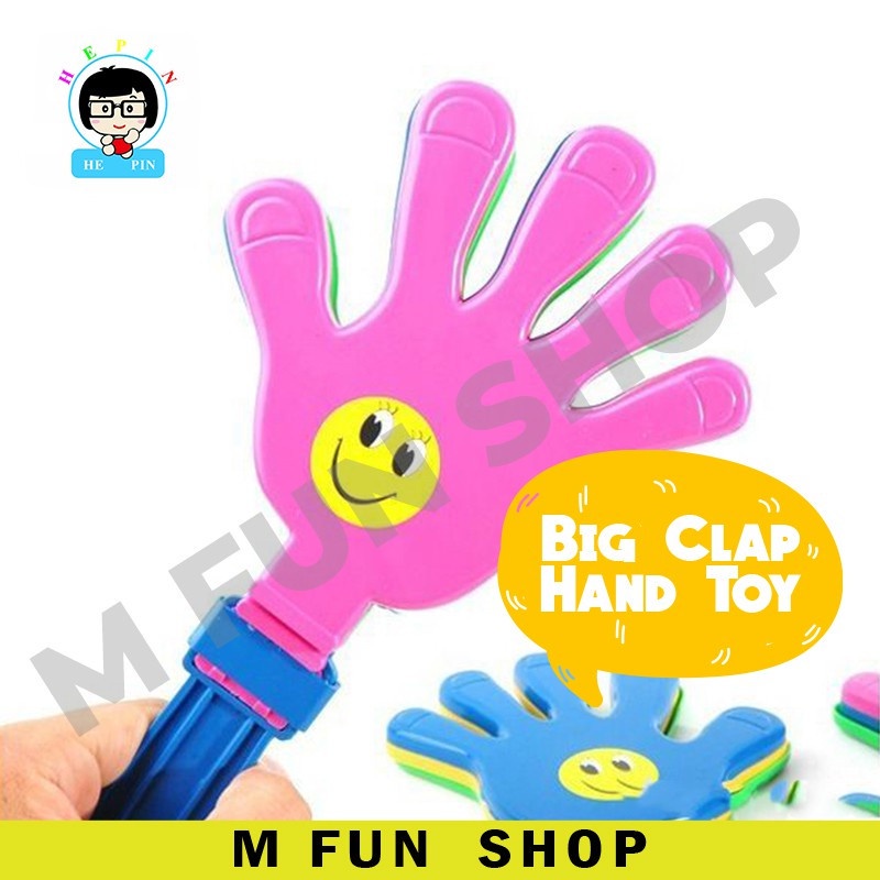 *Ready Stock* Cute Big Clap Hand Toy Hand Clapping Plastic Party