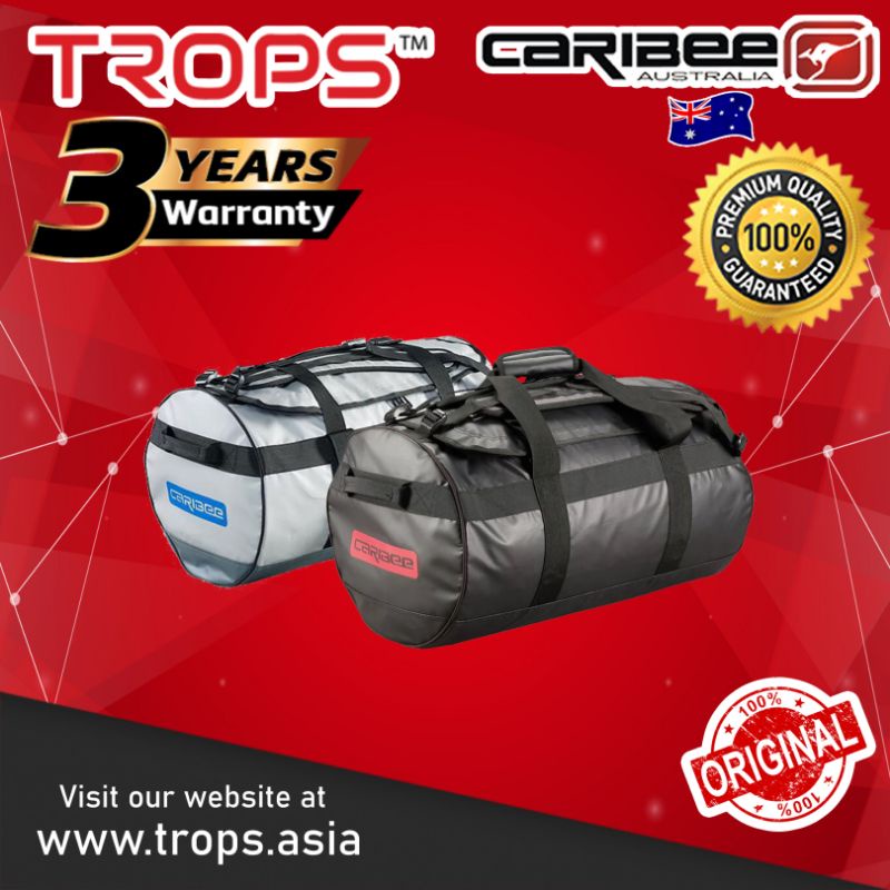 [Australia Imported] CARIBEE Kokoda 90L Litres Large Waterproof Travel