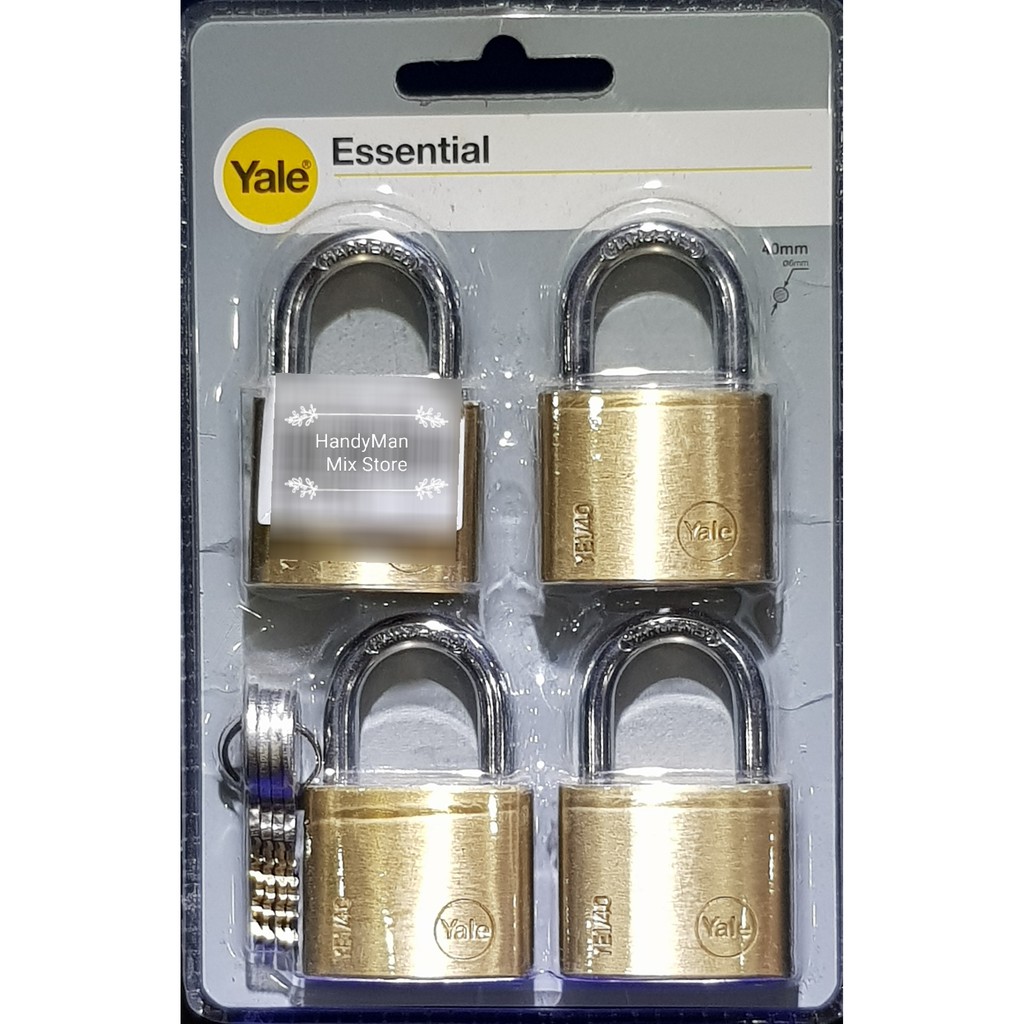 YALE Padlock YE1/40/122/4 Shopee Malaysia