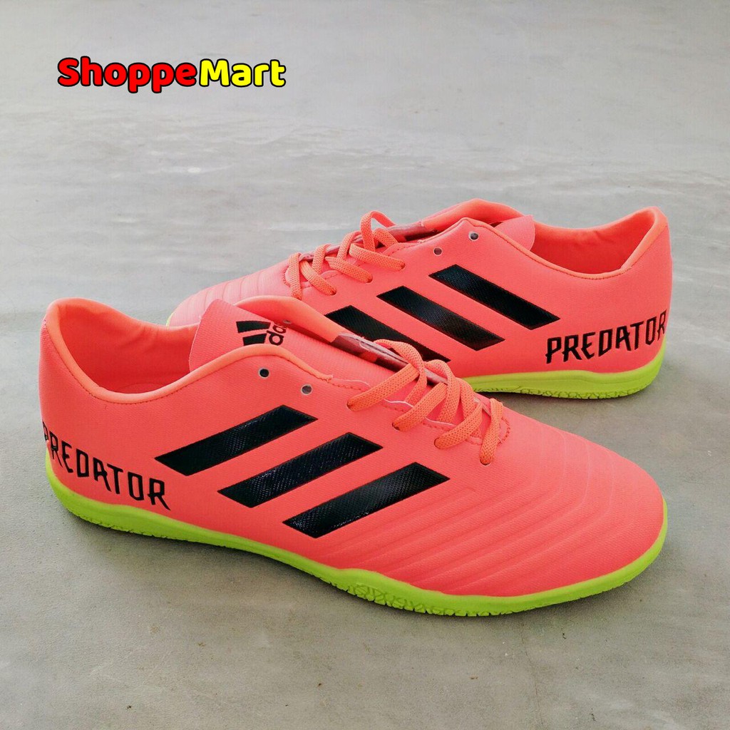 ADIDAS PREDATOR Orange SM180 Futsal Shoes Shopee Malaysia