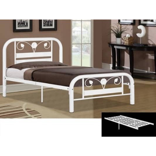 Free ShippingSingle Bed Frame/Bedroom White/Bed Base/Bed/Katil Single