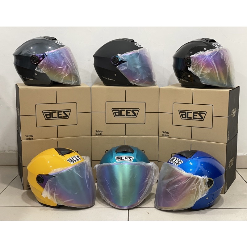 ACES R1 Helmet Motosikal SIRIM APPROVED (100 Original ACES Malaysia