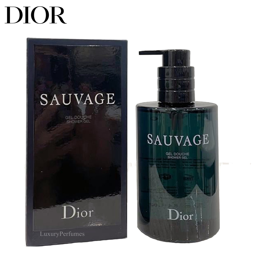 Dior Sauvage Gel Douche Shower Gel 250ml for Men Shopee Malaysia