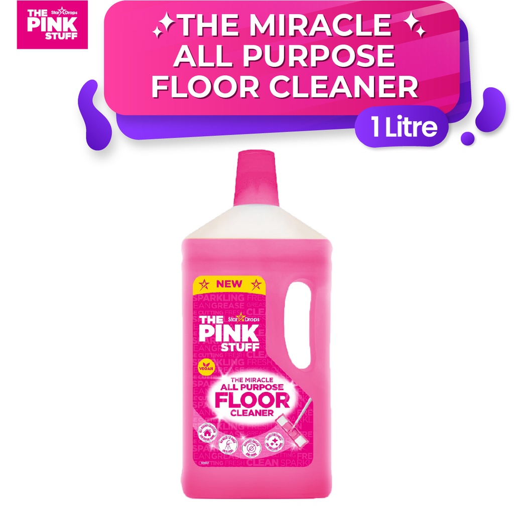 The Pink Stuff The Miracle All Purpose Floor Cleaner (1 Litre) Shopee