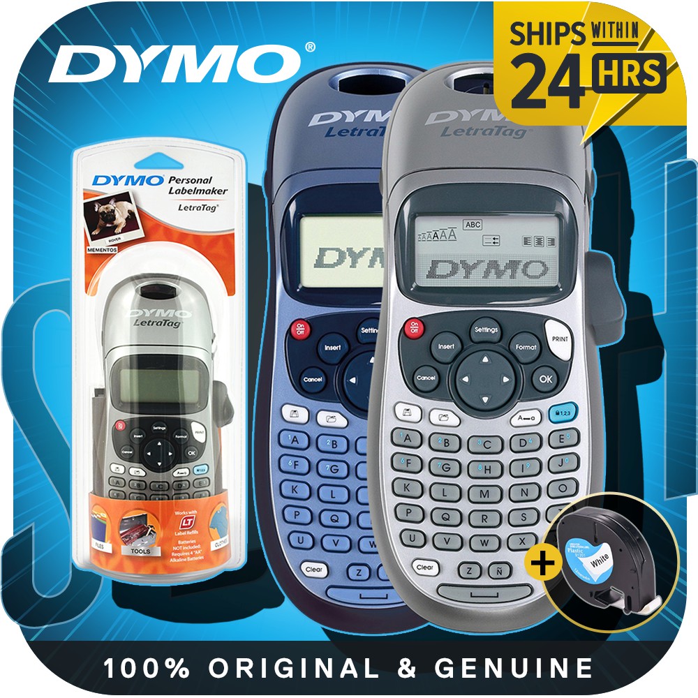 DYMO LetraTag LT100H Handheld Label Maker for Office or Home Shopee