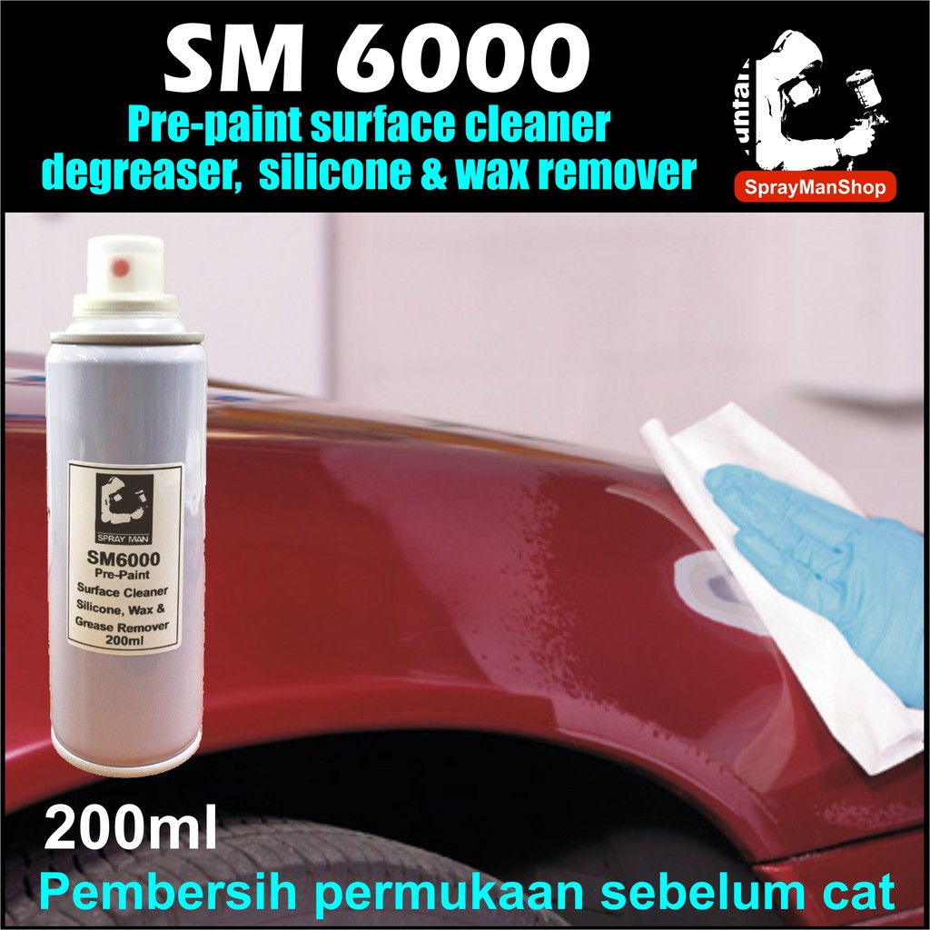 SM6000 Prepaint Surface Cleaner Degreaser Wax & Silicone Remover